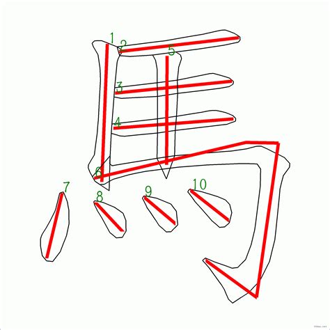 筆畫10|筆畫10畫的漢字